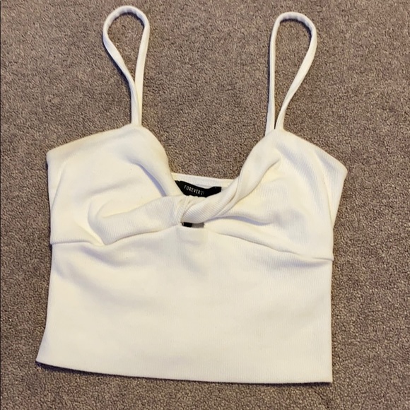 Forever 21 Tops - super cute white tank